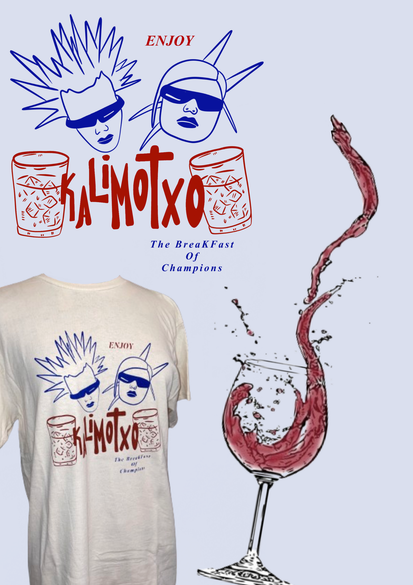 Camiseta Kalimotxo