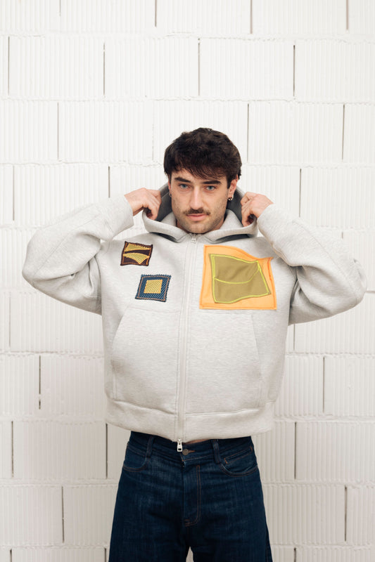 A. Sudadera NeoGrey Tiles 90