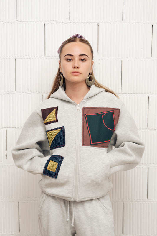 A. Sudadera NeoGrey Tiles 90