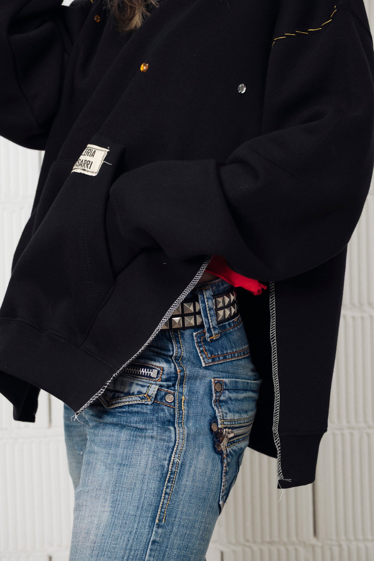 A. Machine Noise Hoodie – Disco Reflect