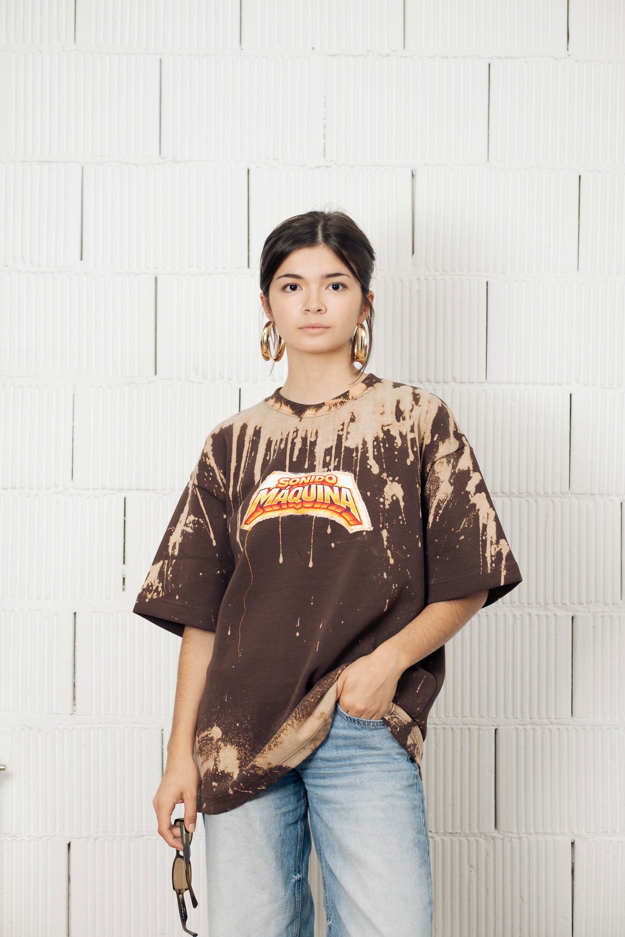A. Machine Noise T-Shirt – Sonido Maquina Logo