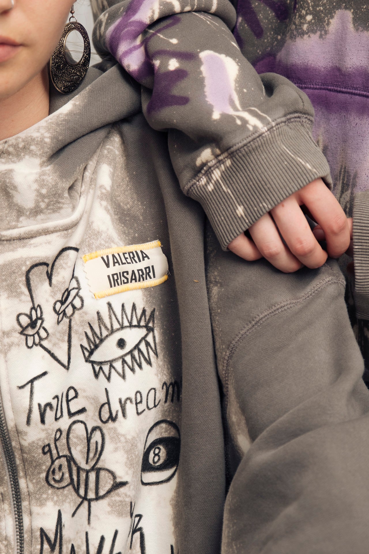 A. Machine Noise Zip Hoodie – Dream Tags