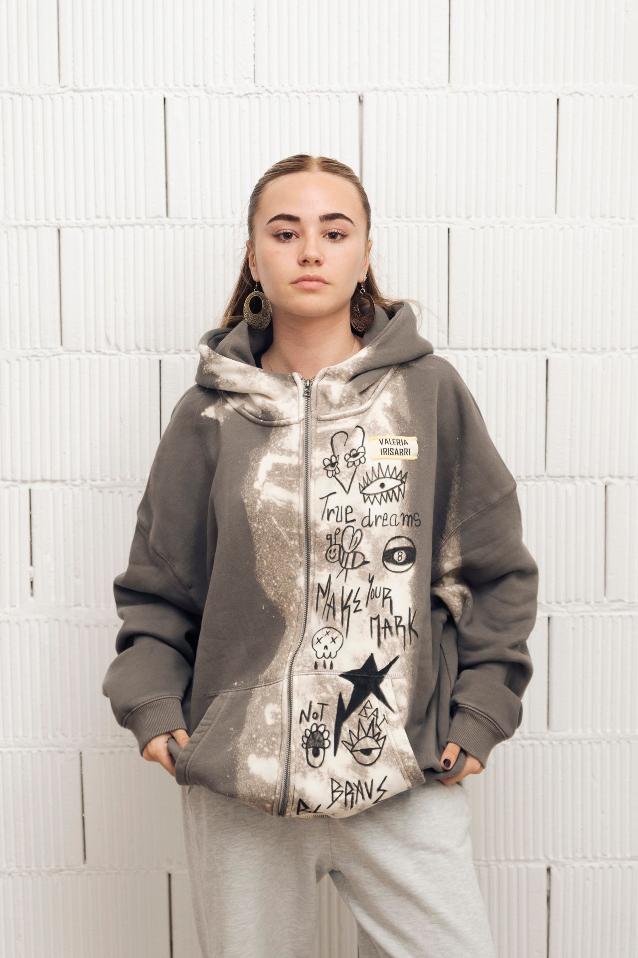 A. Machine Noise Zip Hoodie – Dream Tags