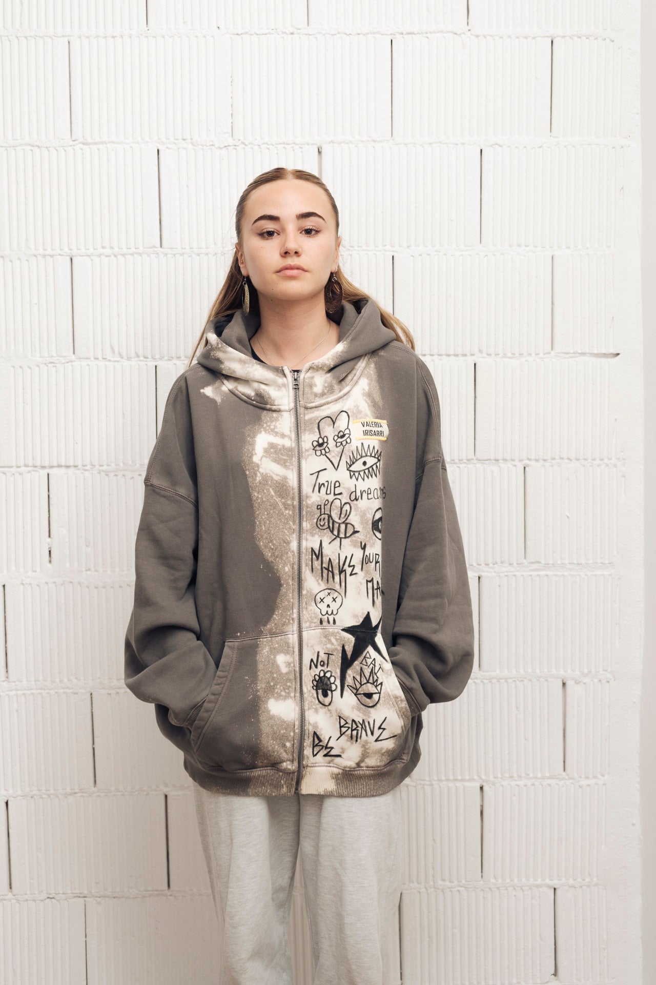 A. Machine Noise Zip Hoodie – Dream Tags