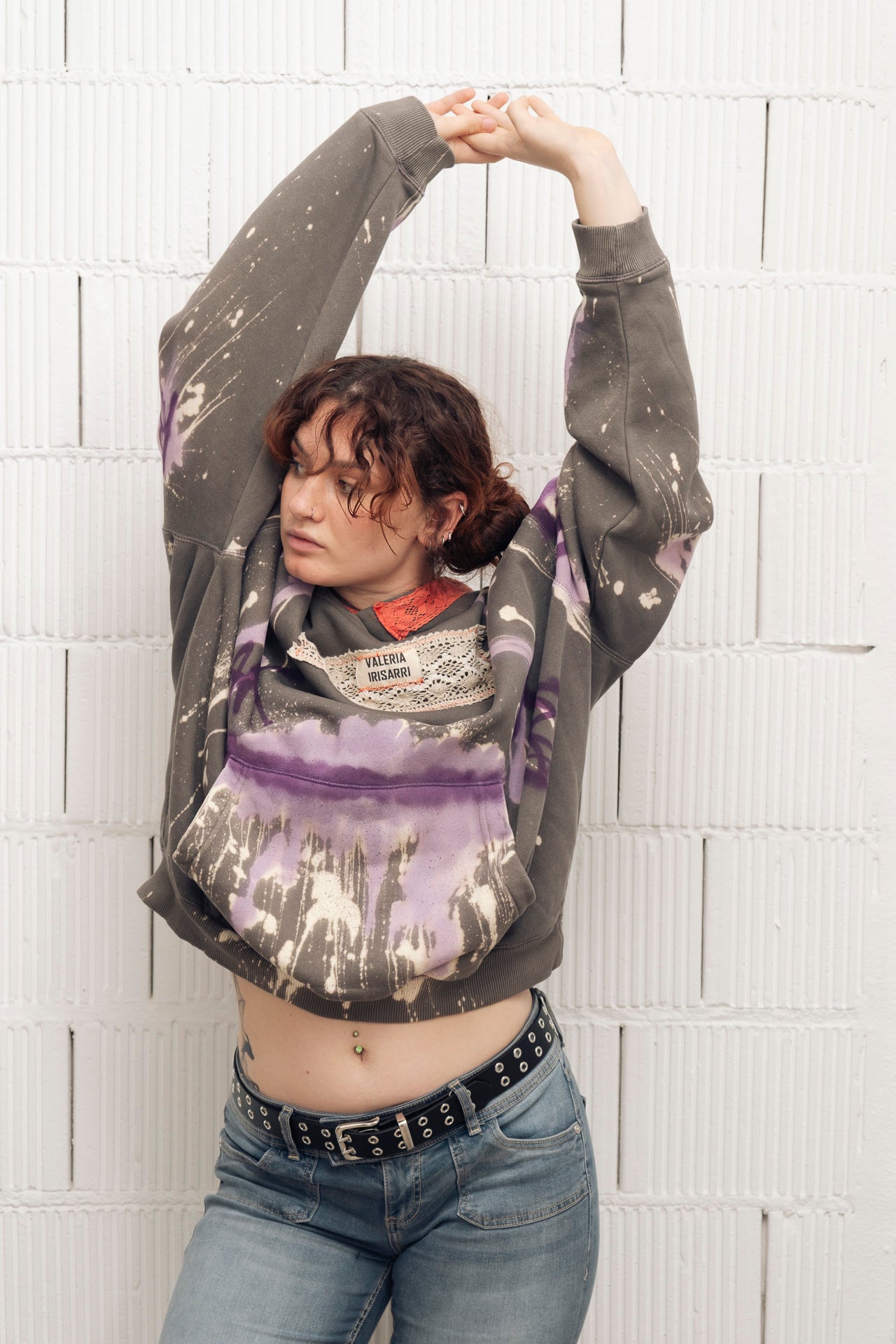 A. Machine Noise Hoodie – Acid Fade