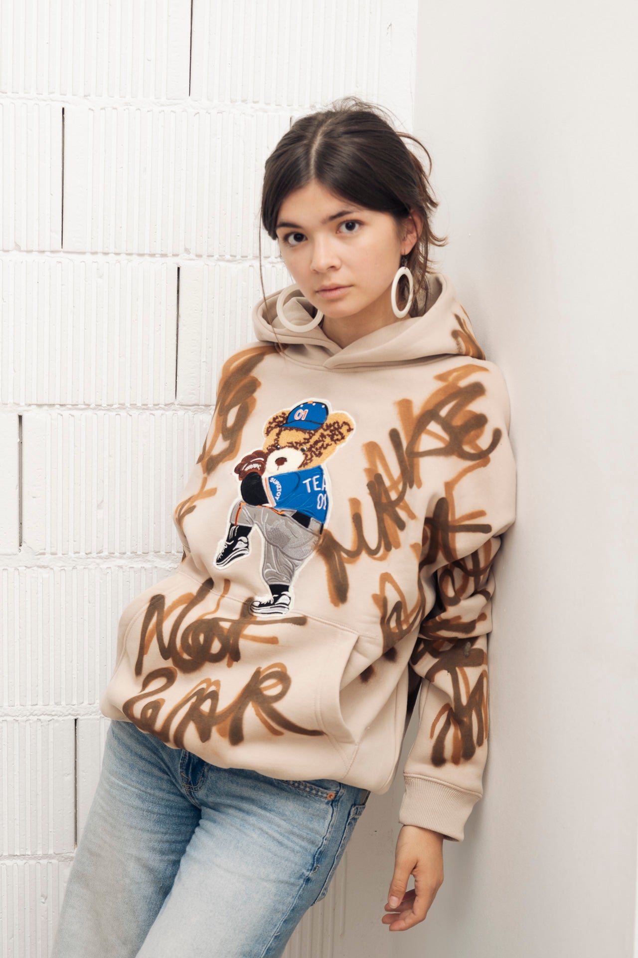 A. Machine Noise Hoodie - BEAR TAG