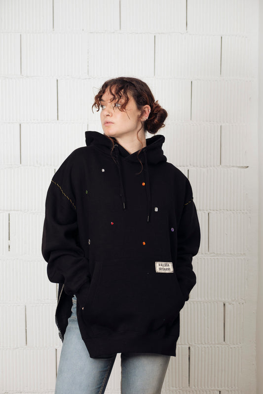 A. Machine Noise Hoodie – Disco Reflect